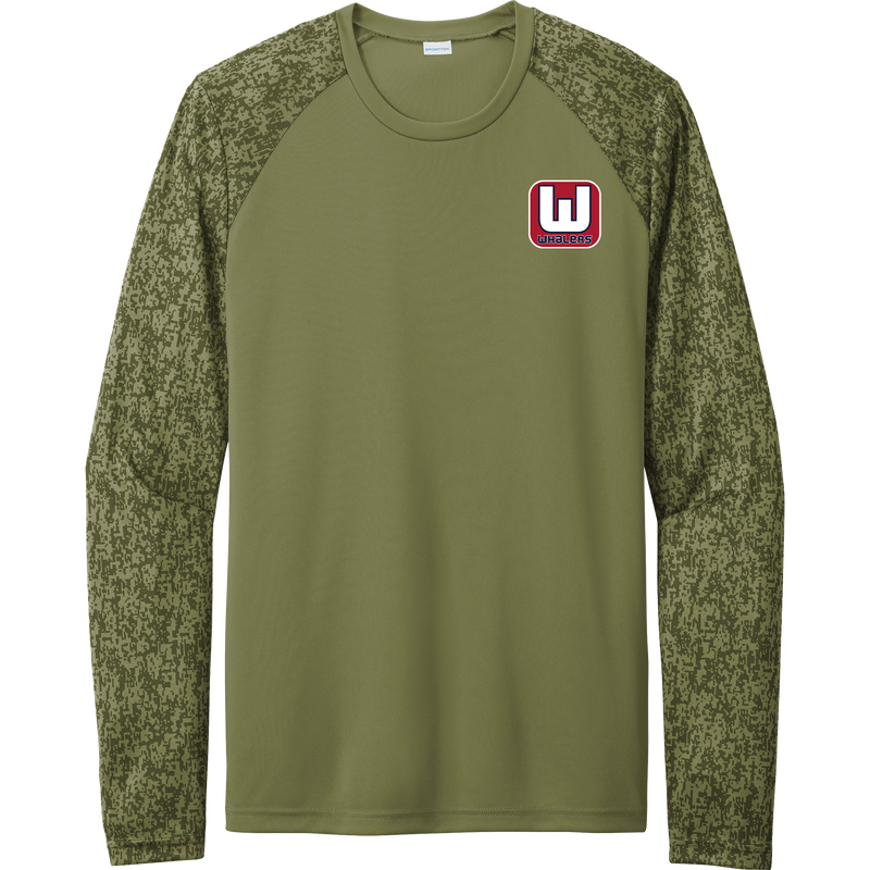 CT Whalers Tier 1 Long Sleeve Digi Camo Tee