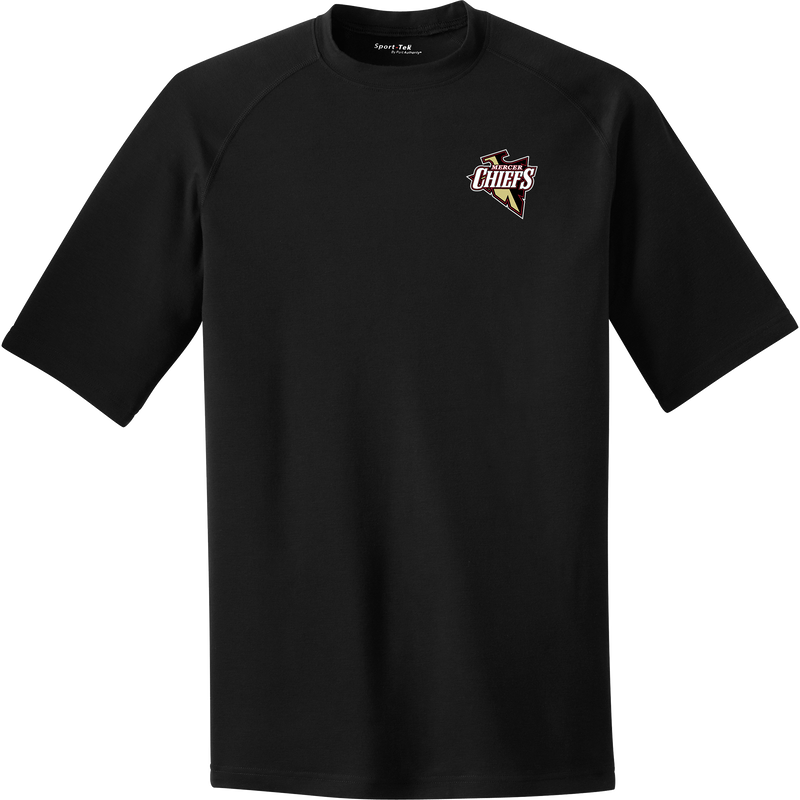 Mercer Chiefs PosiCharge Tri-Blend Wicking Raglan Tee