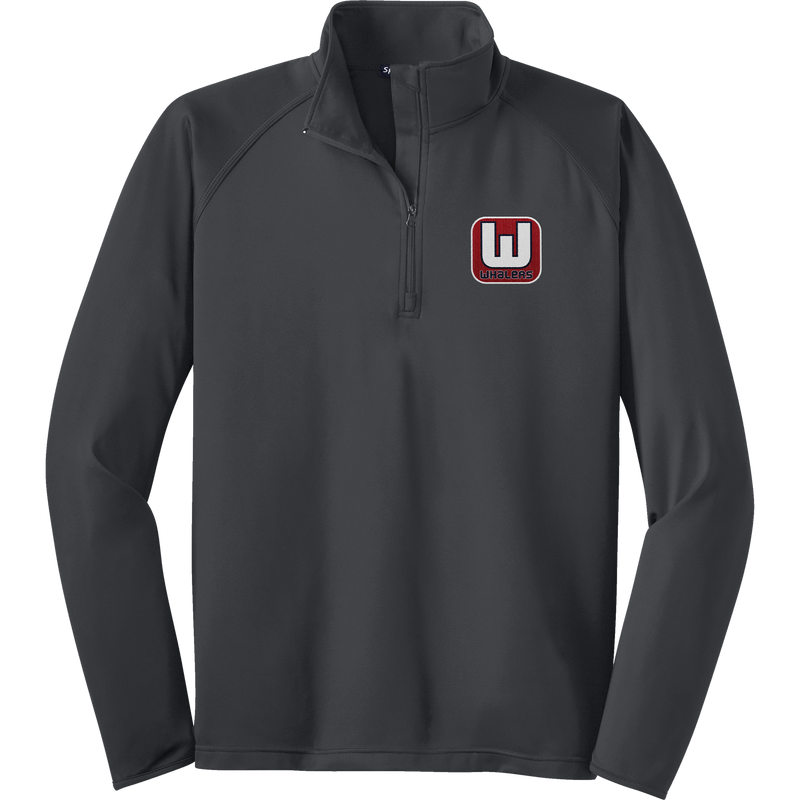 CT Whalers Tier 1 Sport-Wick Stretch 1/4-Zip Pullover