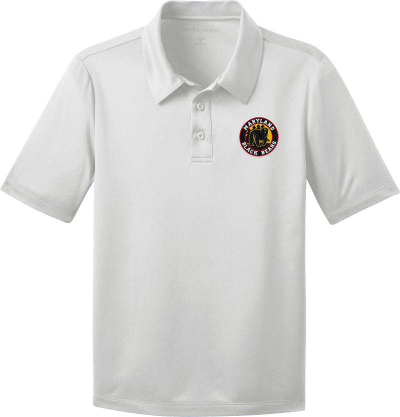 Maryland Black Bears Youth Silk Touch Performance Polo