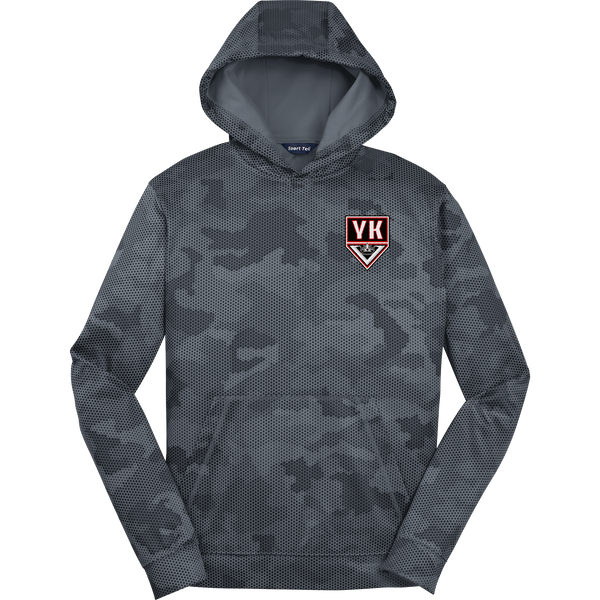 Young Kings Youth Sport-Wick CamoHex Fleece Hooded Pullover