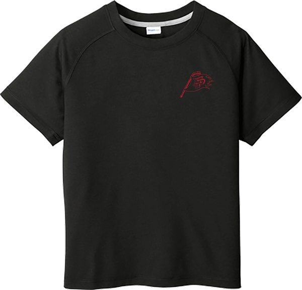 South Pittsburgh Rebellion Youth PosiCharge Tri-Blend Wicking Raglan Tee