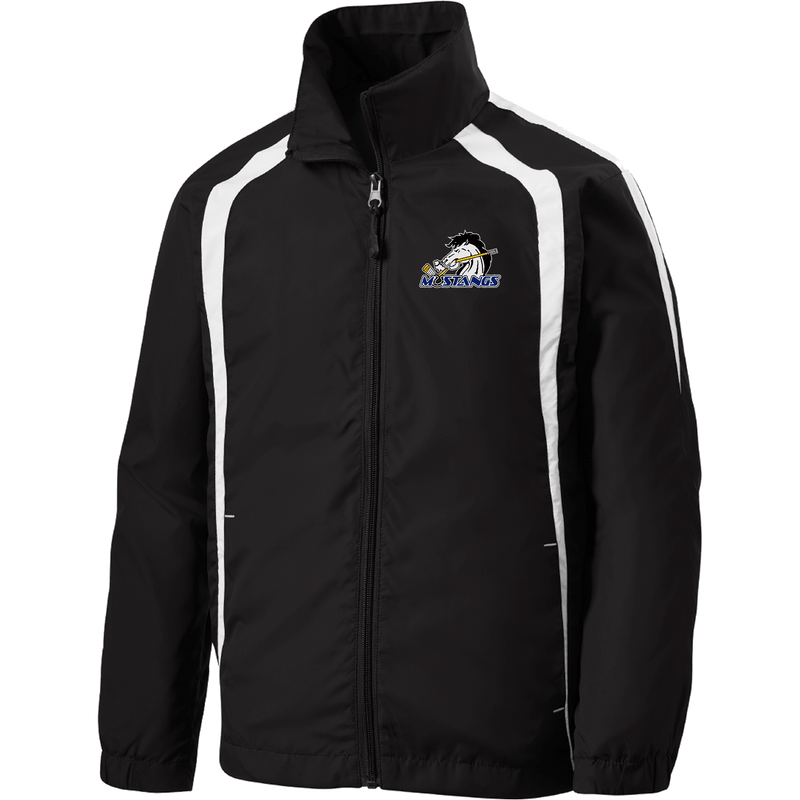 Mid-State Mustangs Youth Colorblock Raglan Jacket