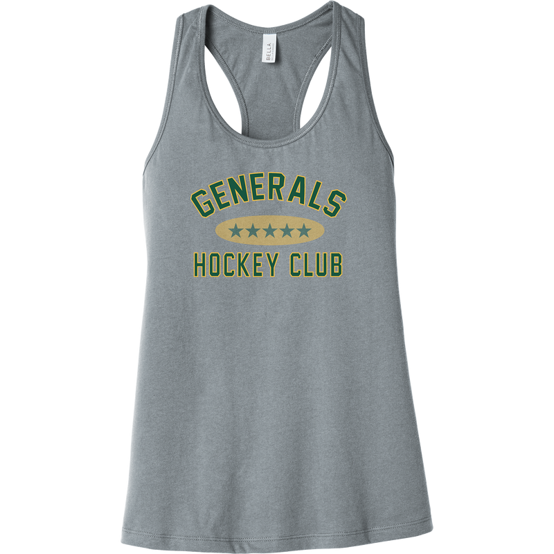 Red Bank Generals Womens Jersey Racerback Tank