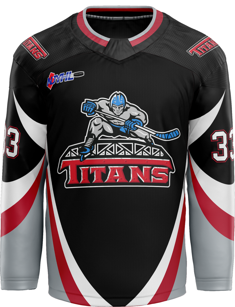 NJ Titans Tier 2 Adult Goalie Sublimated Jersey