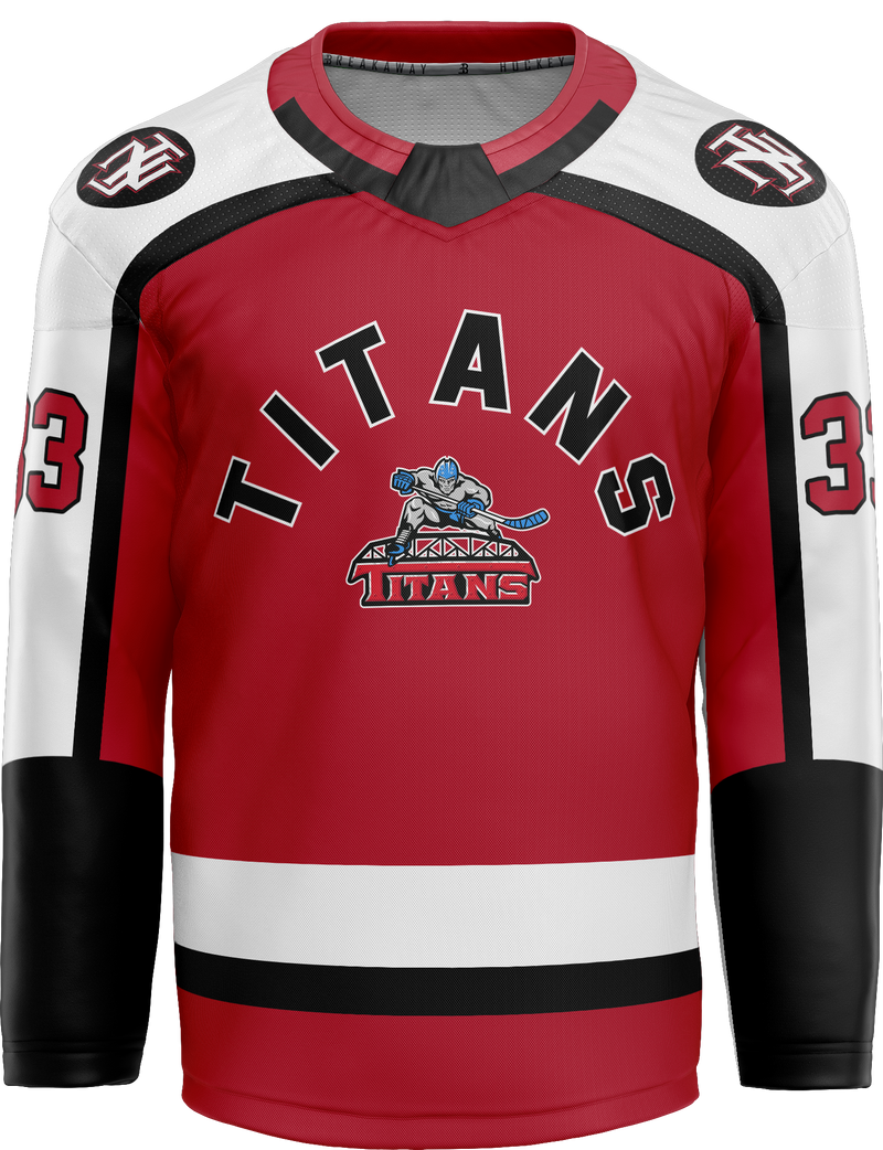 NJ Titans Tier 1 Youth Player Sublimated Jersey